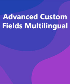 Advanced Custom Fields Multilingual