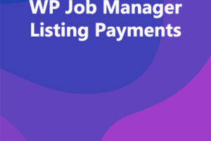 WP Job Manager Listing Payments