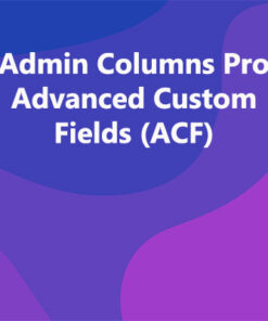 Admin Columns Pro Advanced Custom Fields (ACF)