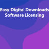 Easy Digital Downloads Software Licensing