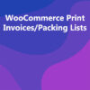 WooCommerce Print Invoices/Packing Lists