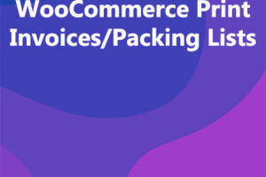 WooCommerce Print Invoices/Packing Lists