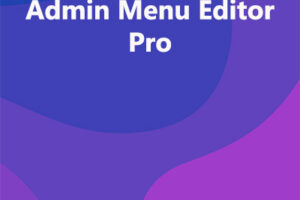 Admin Menu Editor Pro