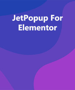 JetPopup For Elementor