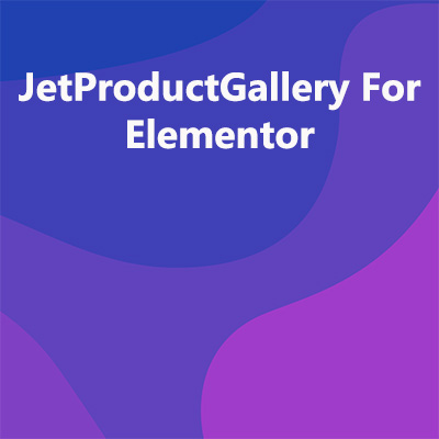JetProductGallery For Elementor