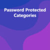 Password Protected Categories