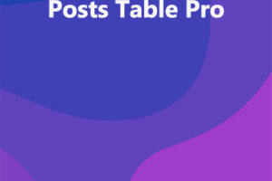 Posts Table Pro