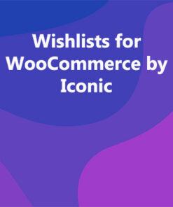 Wishlists for WooCommerce by Iconic