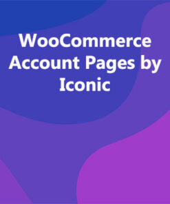 WooCommerce Account Pages by Iconic