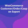 WooCommerce Customer/Order/Coupon Export