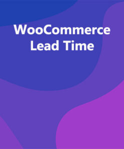 WooCommerce Lead Time