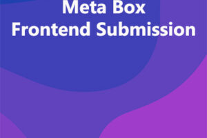 Meta Box Frontend Submission