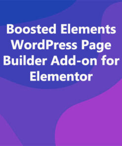 Boosted Elements WordPress Page Builder Add-on for Elementor