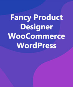 Fancy Product Designer WooCommerce WordPress