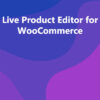 Live Product Editor for WooCommerce