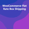 WooCommerce Flat Rate Box Shipping