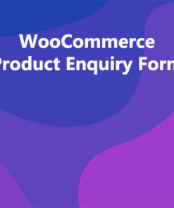 WooCommerce Product Enquiry Form