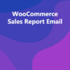 WooCommerce Sales Report Email