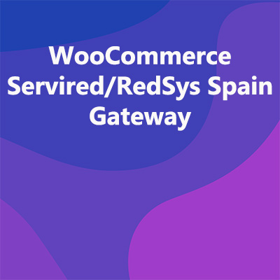 WooCommerce Servired RedSys Spain Gateway