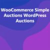 WooCommerce Simple Auctions WordPress Auctions