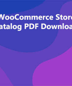 WooCommerce Store Catalog PDF Download