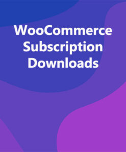 WooCommerce Subscription Downloads