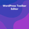 WordPress Toolbar Editor
