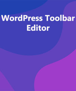 WordPress Toolbar Editor