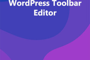 WordPress Toolbar Editor
