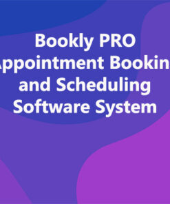 Bookly PRO Appointment Booking and Scheduling Software System