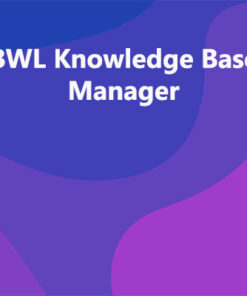 BWL Knowledge Base Manager