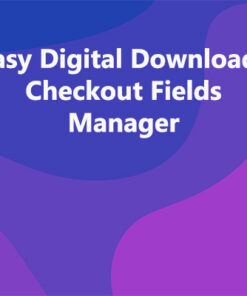 Easy Digital Downloads Checkout Fields Manager