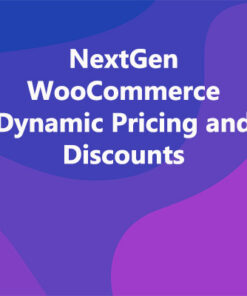 NextGen WooCommerce Dynamic Pricing and Discounts