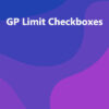 GP Limit Checkboxes