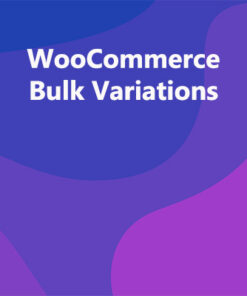 WooCommerce Bulk Variations
