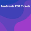 FooEvents PDF Tickets