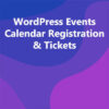 WordPress Events Calendar Registration & Tickets