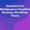 Knowhere Pro Multipurpose Classified Directory WordPress Theme