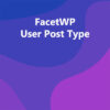 FacetWP User Post Type
