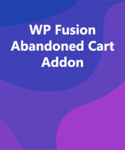 WP Fusion Abandoned Cart Addon