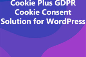 Cookie Plus GDPR Cookie Consent Solution for WordPress