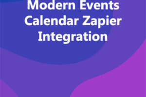 Modern Events Calendar Zapier Integration