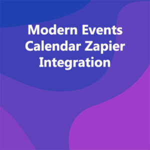 Modern Events Calendar Zapier Integration
