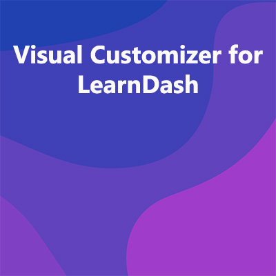 Visual Customizer for LearnDash