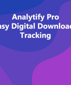 Analytify Pro Easy Digital Downloads Tracking