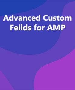 Advanced Custom Feilds for AMP