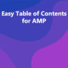 Easy Table of Contents for AMP