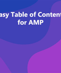 Easy Table of Contents for AMP