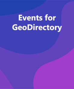 Events for GeoDirectory