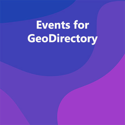 Events for GeoDirectory